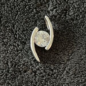 Elegant Silver Lia Sophia Starlight CZ Pendant